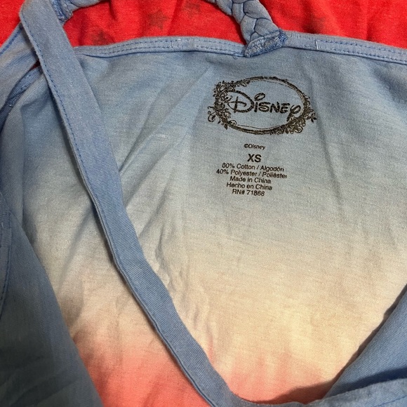 Disney Hakuna Matata Tank top tank sleeveless blue, white and red size XS - Picture 7 of 11